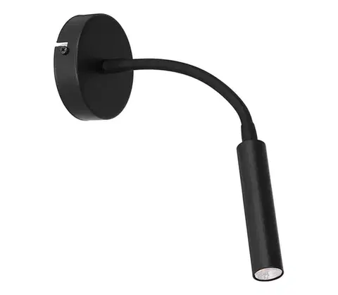 Svietidlá  Flexibilná lampička ARDEN 1xG9/8W/230V čierna 3466