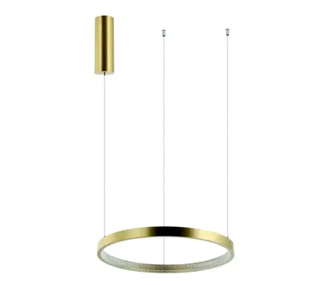 Svietidlá Zam 2007 - LED Stmievateľný luster na lanku LED/50W/230V zlatá 2007