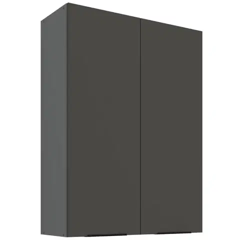 Kuchynské skrinky visiace Kuchynská skrinka Aria-Gr/Ant Anti Fingerprint 80g-108 2f