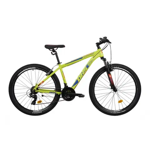 Bicykle Horský bicykel DHS Teranna 2723 27,5" - model 2022 Green - 16,5" (160-170 cm)