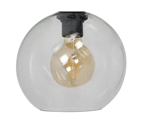 Lampy  Náhradné univerzálne sklo SOFIA E27, priemer 20 cm, číre PLM853