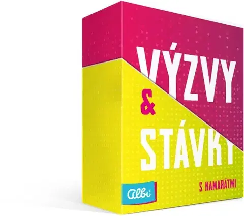 Komunikačné hry Albi Hra Výzvy a stávky - s kamarátmi