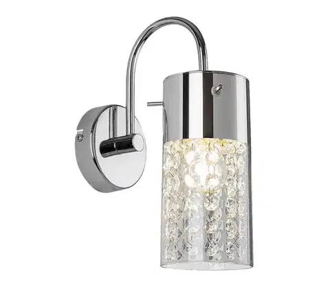 Svietidlá Rabalux 2194 - Kúpeľňové nástenné svietidlo NIAGARA 1xE14/40W/230V IP44 chróm 2194