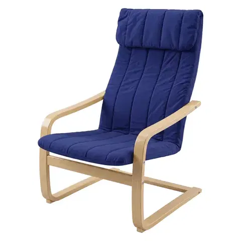 Relaxačné kreslá Kreslo LISA modré K52