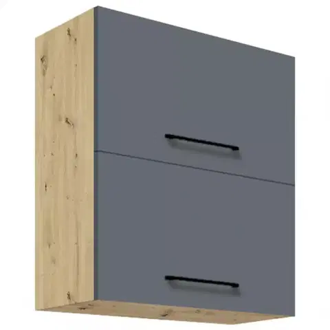 Kuchynské skrinky visiace Skrinka do kuchyne Infinity 47G GREY