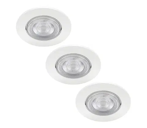 Svietidlá Philips - SADA 3x LED Podhľadové svietidlo TARAGON LED/4,5W/230V 2700K 8718699755805