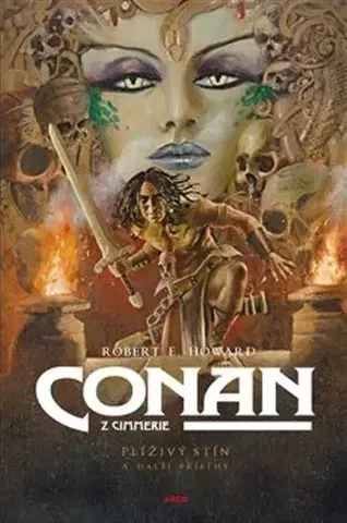 Komiksy Conan: Plíživý stín a další příběhy - Robert Ervin Howard,Richard Podaný