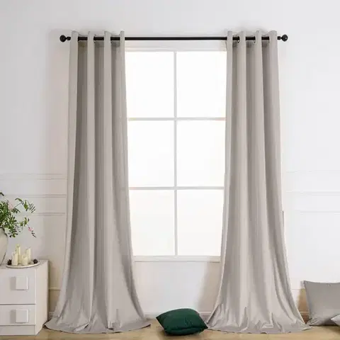 Metrážne závesy Závesová látka VELVET PB103/200G/M2/3 150 cm béžová. Tovar na mieru