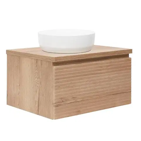 Kúpeľňový nábytok Kúpeľňová skrinka pod umývadlo Naturel Savona 98x43x44, 8 cm dub halifax mat SAVONA100DHD SAVONA100DHD