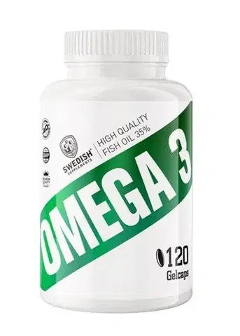 Zdravé tuky Omega 3 - Swedish Supplements 120 kaps.
