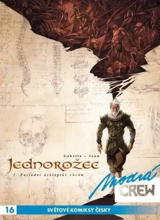 Komiksy Modrá CREW 16: Jednorožec 1+2 - Mathieu Gabella