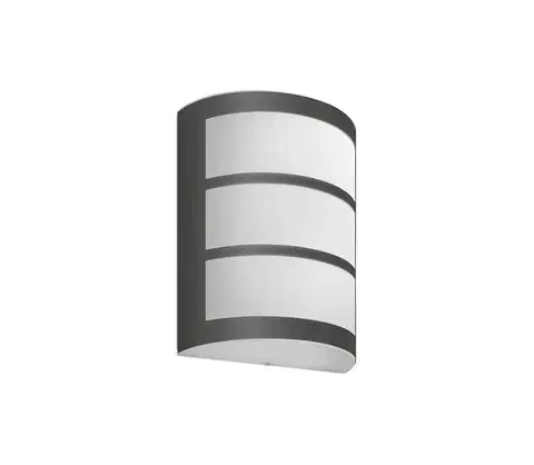 Svietidlá Philips - LED Vonkajšie nástenné svietidlo PYTHON LED/6W/230V 2700K IP44 871951441759500