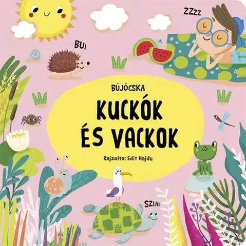 Leporelá, krabičky, puzzle knihy Bújócska - Kuckók és vackok - Markéta Nováková,Edit Hajdu,Orsolya Fenyvesi