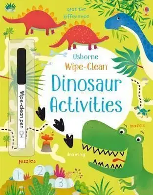 V cudzom jazyku Wipe-Clean Dinosaur Activities - Kirsteen Robson,Dania Florino