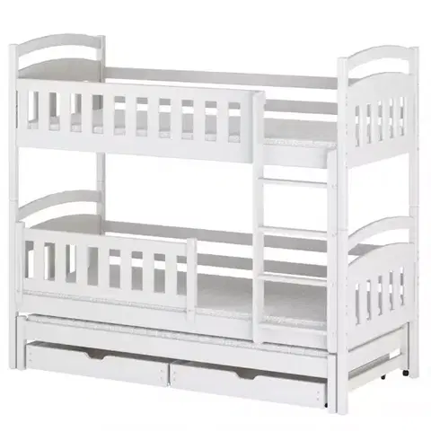 Poschodové postele Posteľ Blanka 90x200 white