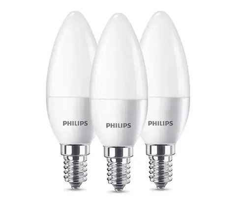 LED osvetlenie SET 3x 3x LED Žiarovka Philips B35 E14/5,5W/230V 2700K 8718696761281