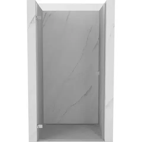 Sprchovacie kúty MEXEN/S - Lunar-B sprchové dvere krídlové ľavé 80, transparent, chróm 832-080-000-01-00-L
