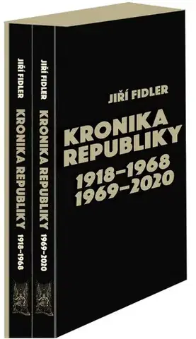 Slovenské a české dejiny Kronika republiky 1918-1968, 1969-2020 - box - Jiří Fidler