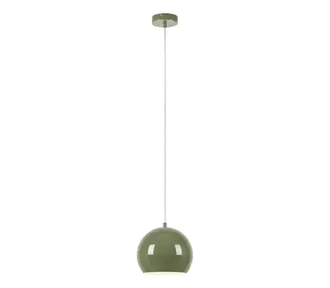 Svietidlá Markslöjd 108991 - Závesné svietidlo POP 1xGU10/7W/230V, priemer 20 cm, zelené 108991