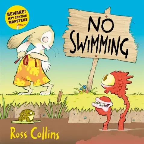 Leporelá, krabičky, puzzle knihy No Swimming - Ross Collins