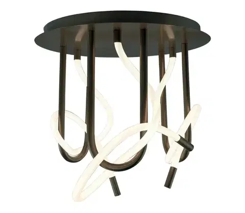 Svietidlá Zuma Line 2023573-BK - LED Prisadený luster BALBO LED/45W/230V 3000/4000/6000K 2023573-BK