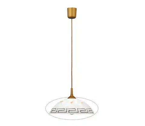 Lampy Rabalux 9735 - Náhradné sklo k lustru ETRUSCO E27 pr. 30 cm 9735