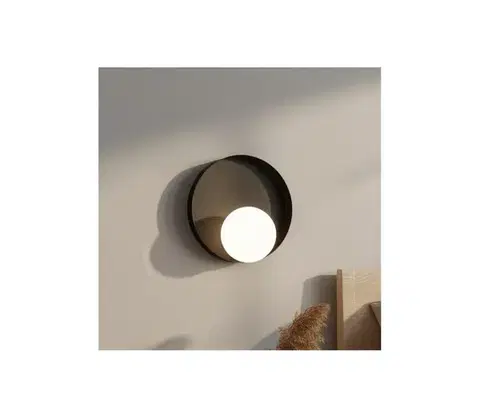 Svietidlá EMIBIG Nástenné svietidlo KIDO 1xG9/8W/230V čierne 1532/K1