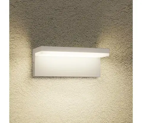 Svietidlá BRILAGI - LED vonkajšie nástenné svietidlo TESSI LED/10W/230V biele IP54 BRI370