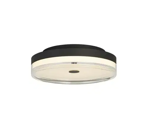 Svietidlá Searchlight 42651-30BK - LED Stropné svietidlo CYPRUS LED/21W/230V pr.30 cm čierne 42651-30BK