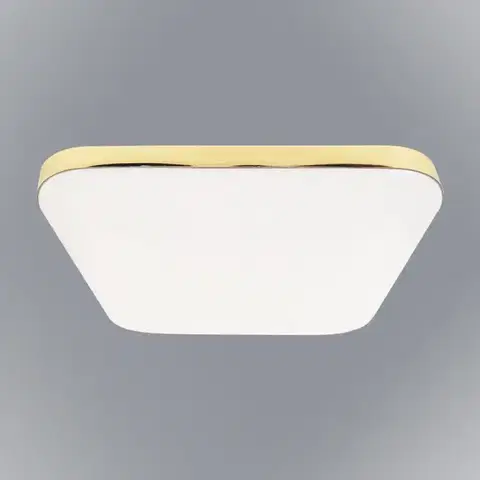 Moderné lampy do obývačky Stropné prisadené svietidlo Reno Gold EK77870 18W KW PL1