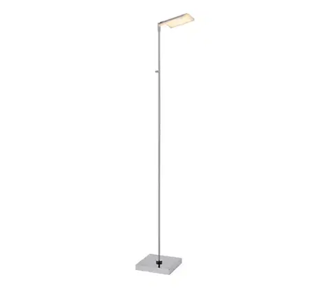 Lampy Lucide 19730/10/11 - LED Stmievateľná stojacia lampa AARON LED/12W/230V chróm 19730/10/11