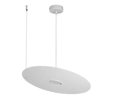 Svietidlá  Závesné svietidlo na lanku PIATTO 1xGX53/15W/230V priemer 45 cm biela MLP2912