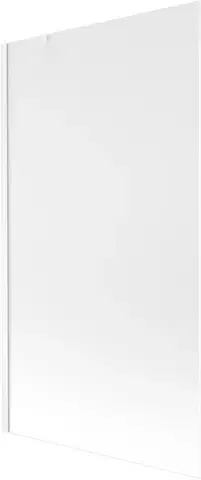 Sprchové dvere MEXEN/S - Next vaňová zástena FIX 100 x 150, mrazené sklo, biela 895-100-000-00-30-20