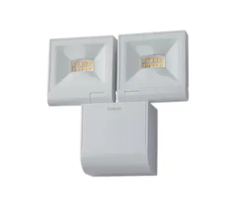 Svietidlá theben - LED Nástenný reflektor 2xLED/10W/230V biela IP55 4003468100868