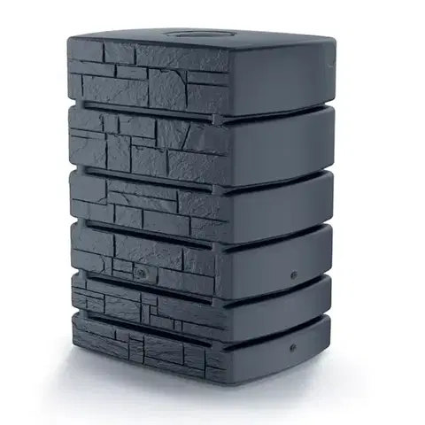 Záhradné zavlažovanie Nádrž na dažďovú vodu  TOWER STONE  antracit IDTST500