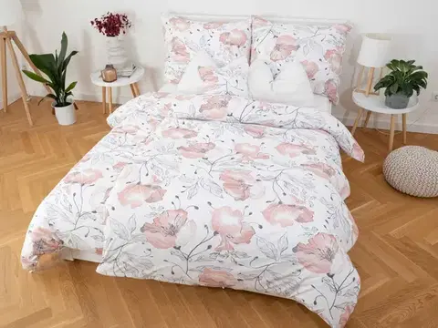 Obliečky MKLozkoviny.sk Francúzske obliečky Mako jersey – Elodie - 220 × 200 cm - 70 x 90 cm