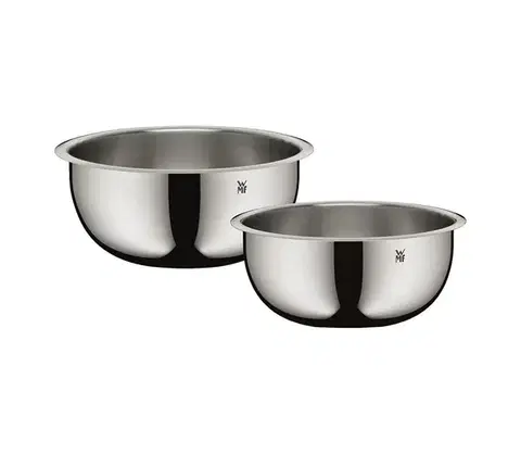 Dózy na potraviny WMF - Sada kuchynských mís 2ks GOURMET nerez 645716030