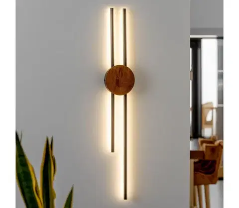 Svietidlá BRILAGI - LED Nástenné svietidlo WOODY COLLINE LED/15W/230V 80 cm dub čerešňa 8590828607380