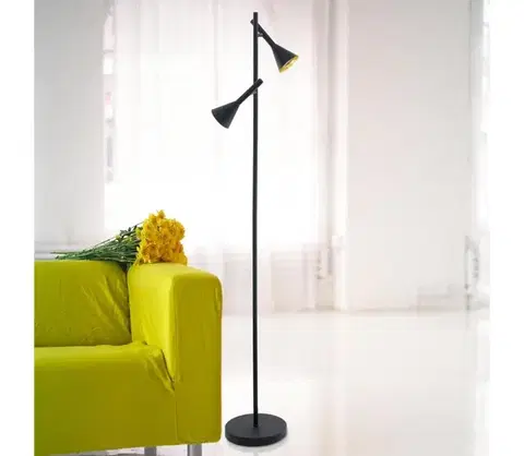 LED osvetlenie Eglo 97806 - LED Stojacia lampa CORTADERAS 2xGU10/5W/230V 97806