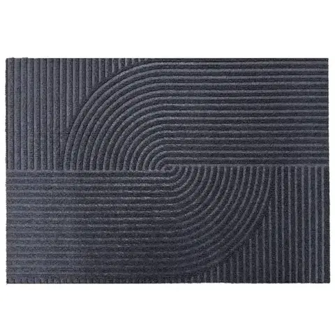 Koberce Rohožka textilná Tire Mordern 40x60 cm sivá