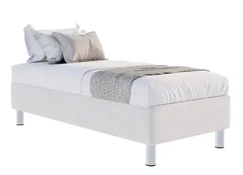 Postele FDM Hotelová posteľ HARMONY | krémová 80 x 200 cm