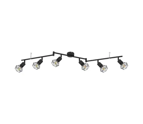 Svietidlá Globo 54802S-6S - Bodové svietidlo XARA 6xE14/40W/230V 54802S-6S