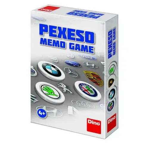 Pexesá Dino Toys Pexeso Značky áut Dino
