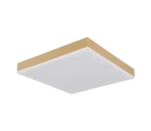Svietidlá Globo 41594D1M - LED Stropné svietidlo DORO LED/18W/230V 30x30 cm zlatá 41594D1M