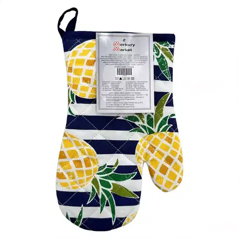 Bytový textil Kuchynská rukavica OTC-12598 17x27 cm ananásy