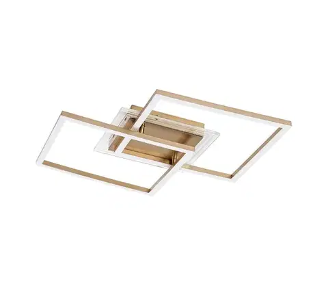 Svietidlá Rabalux 71489 - LED stropné svietidlo OTTAVIA LED/28W/230V 3000K 47x70 cm zlaté 71489