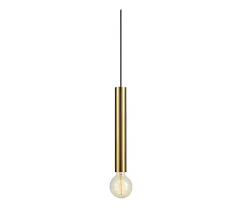 Svietidlá Markslöjd 108259 - Luster na lanku SENCILLO 1xE27/40W/230V zlatá 108259