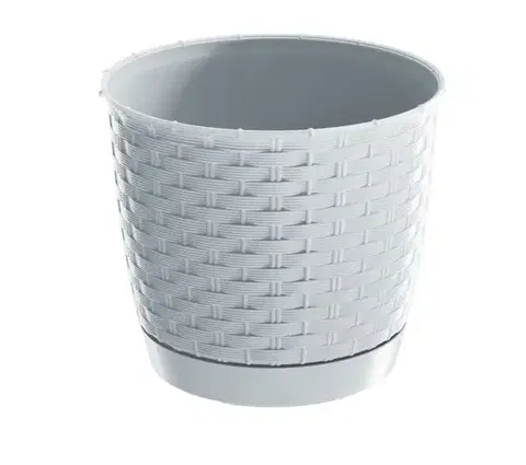 Kvetináče PROSPERPLAST - Kvetináč Ratolla 22cm biely