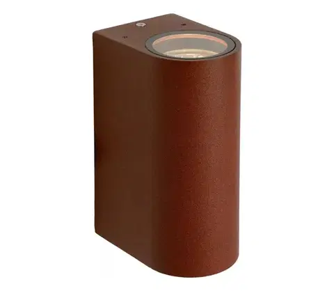 Záhradné lampy Lucide 27863/02/97 - Vonkajšie nástenné svietidlo BOOGY 2xGU10/5W/230V IP44 27863/02/97
