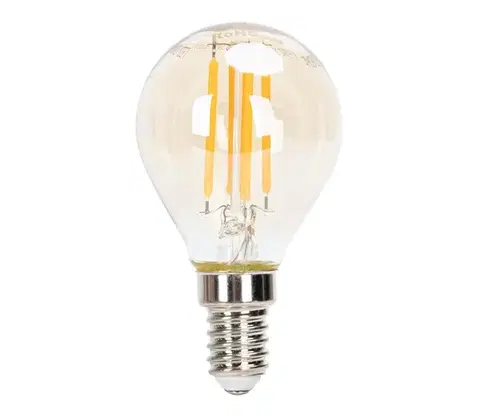 LED osvetlenie  B.V. LED Stmievateľná žiarovka FILAMENT G45 E14/4W/230V 2200K -  B10106Z24